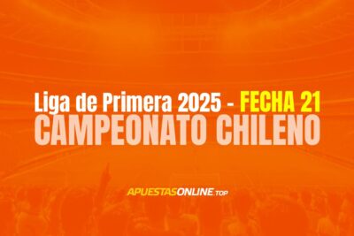 Fecha 21 del Campeonato Primera 2025. Partidos y horarios