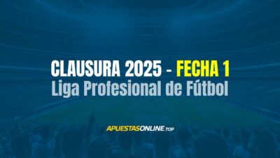Partidos fecha 1 del Clausura 2025 en la Liga Profesional