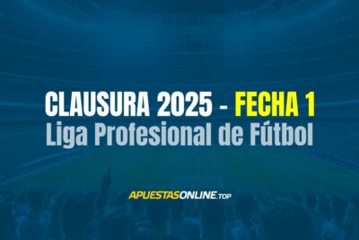 Partidos fecha 1 del Clausura 2025 en la Liga Profesional