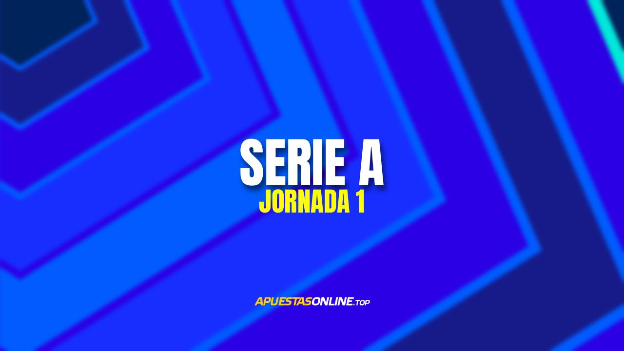 Partidos Jornada 1 de la Serie A 2025-26